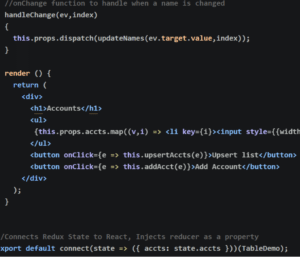JSX code to render HTML