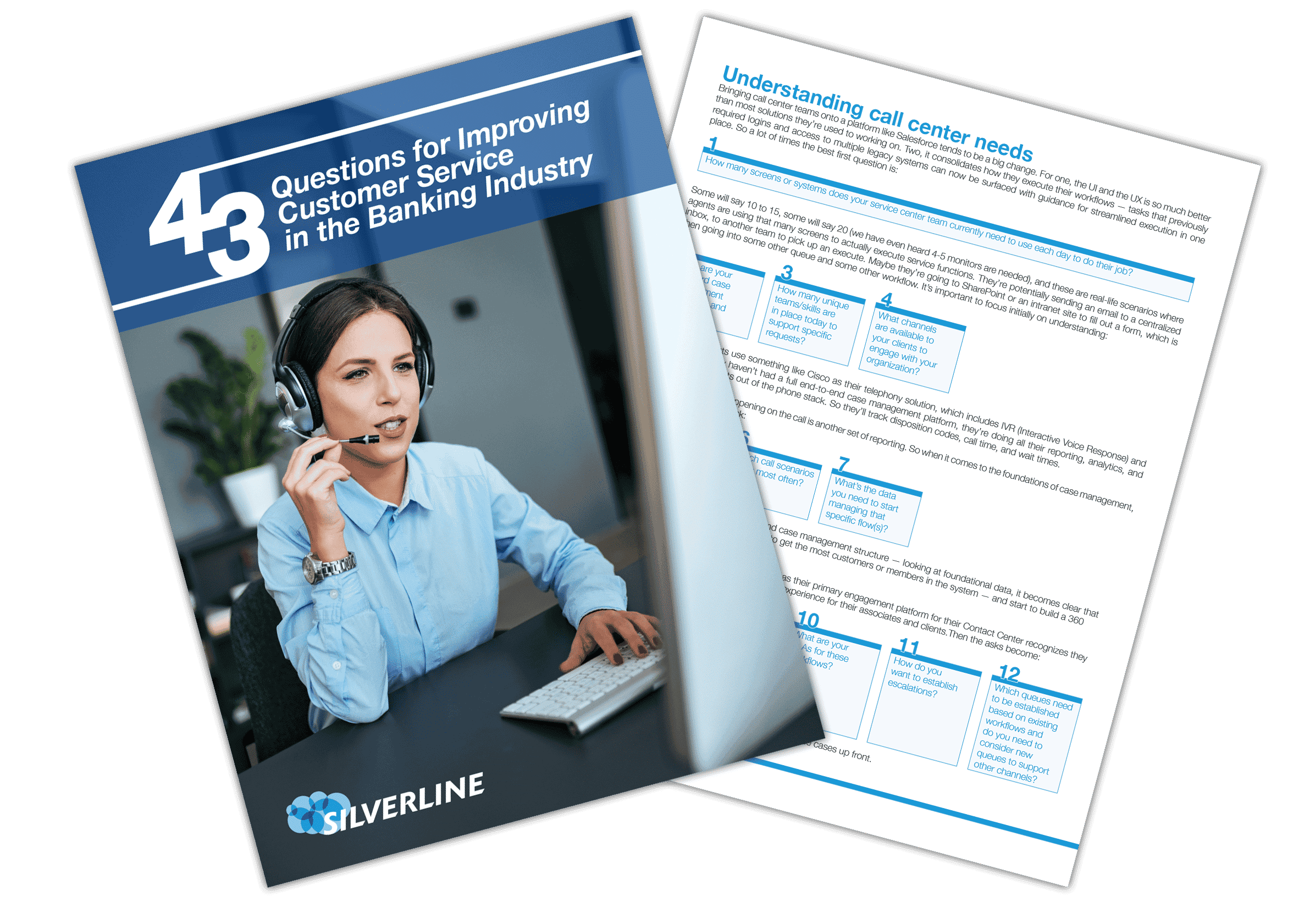 43 questions for improving customer service in the banking industry ebook