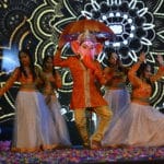 Performers at the Silverline India anniversary celebration
