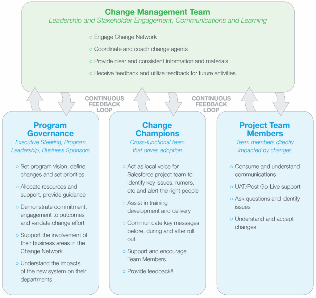 IMplement a change champion program