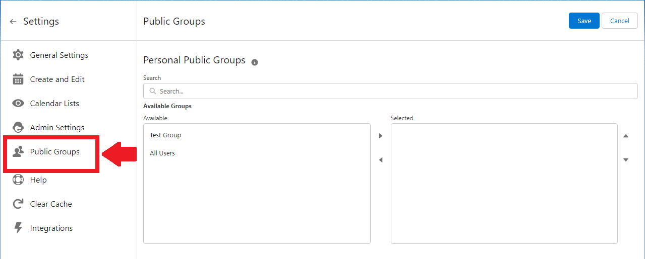 Public Groups Guide | LWC - Mphasis Silverline